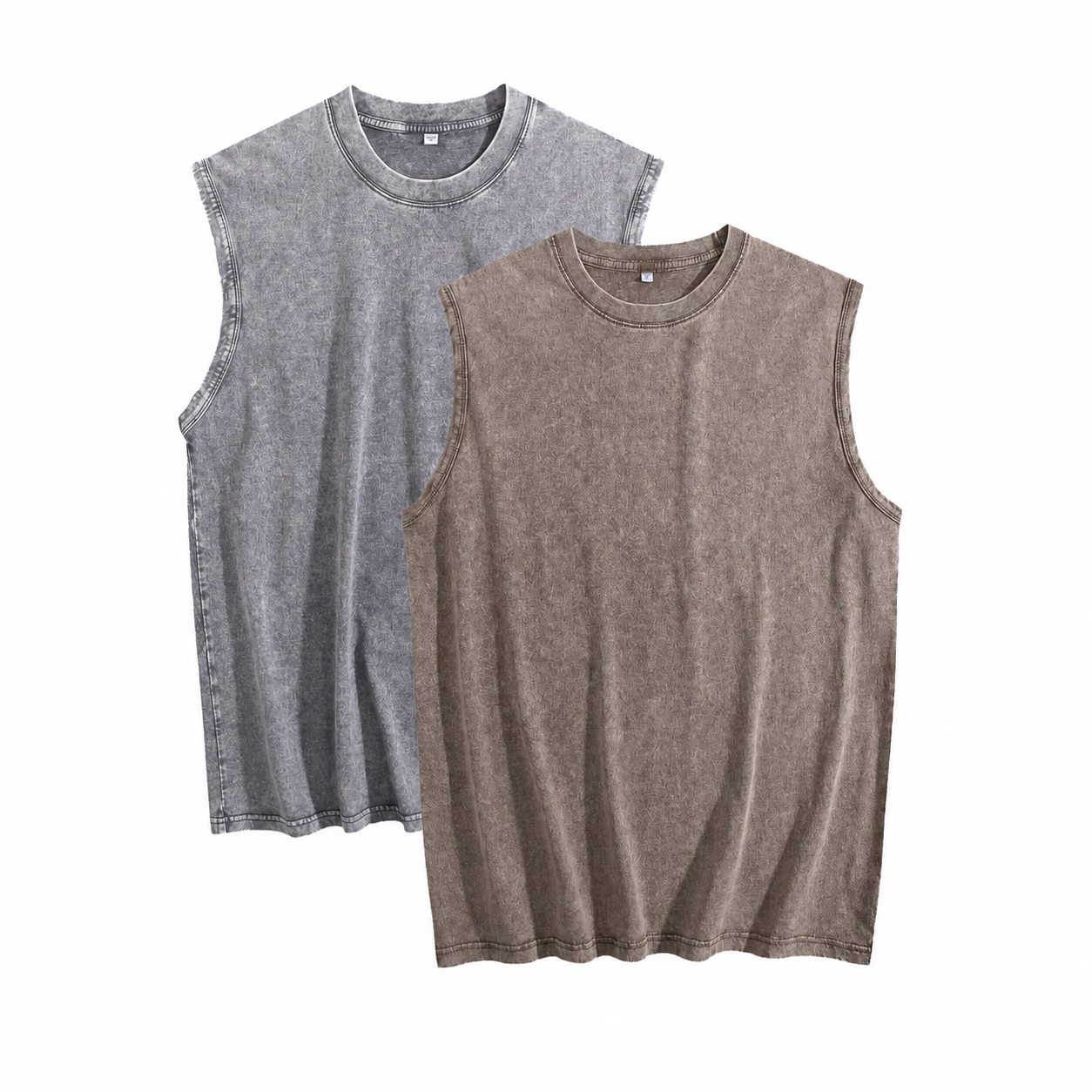  2 Pack‘s Multi-color Washed T-shirt