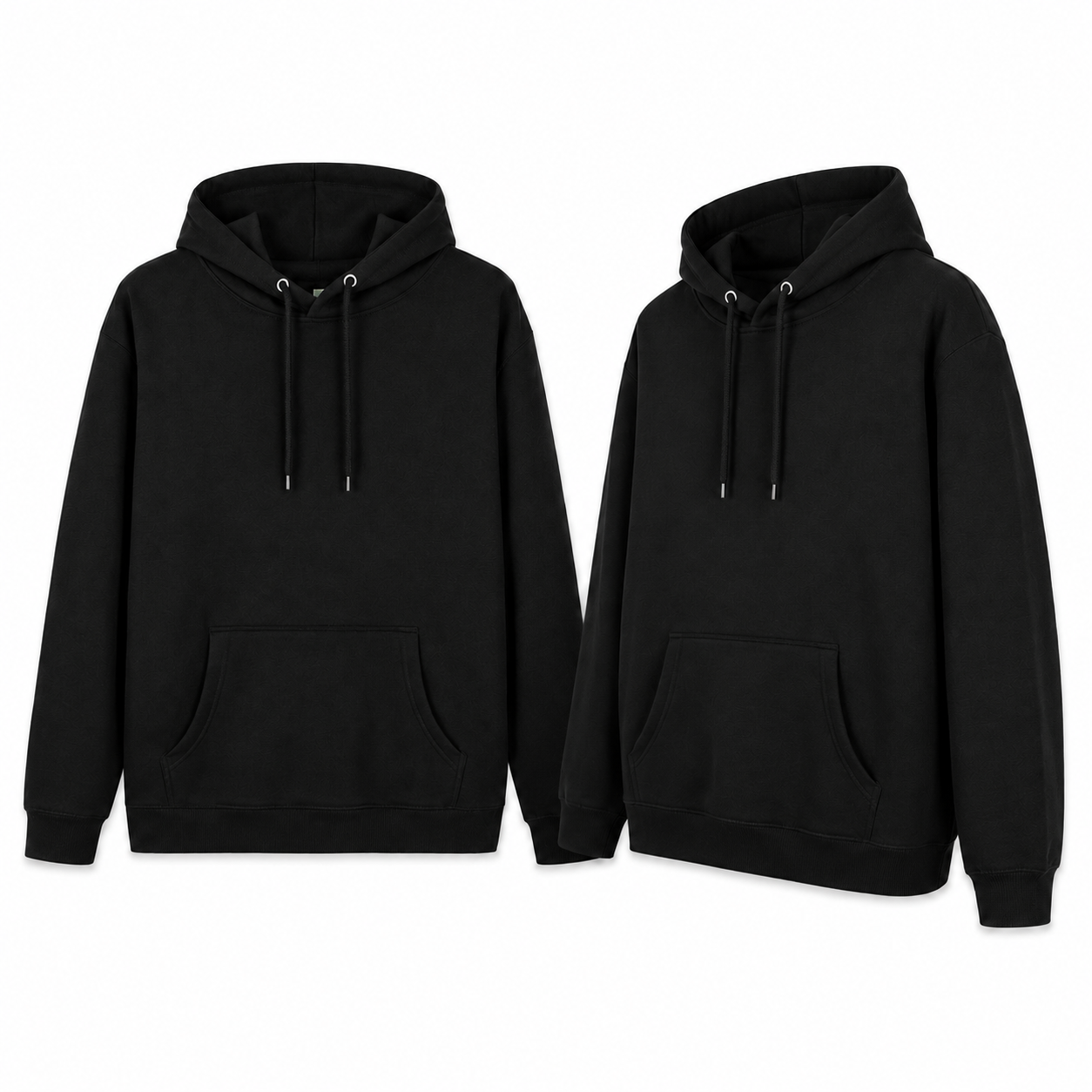 2-Pack Women's Warm Fleece Hooded Sweatshirt