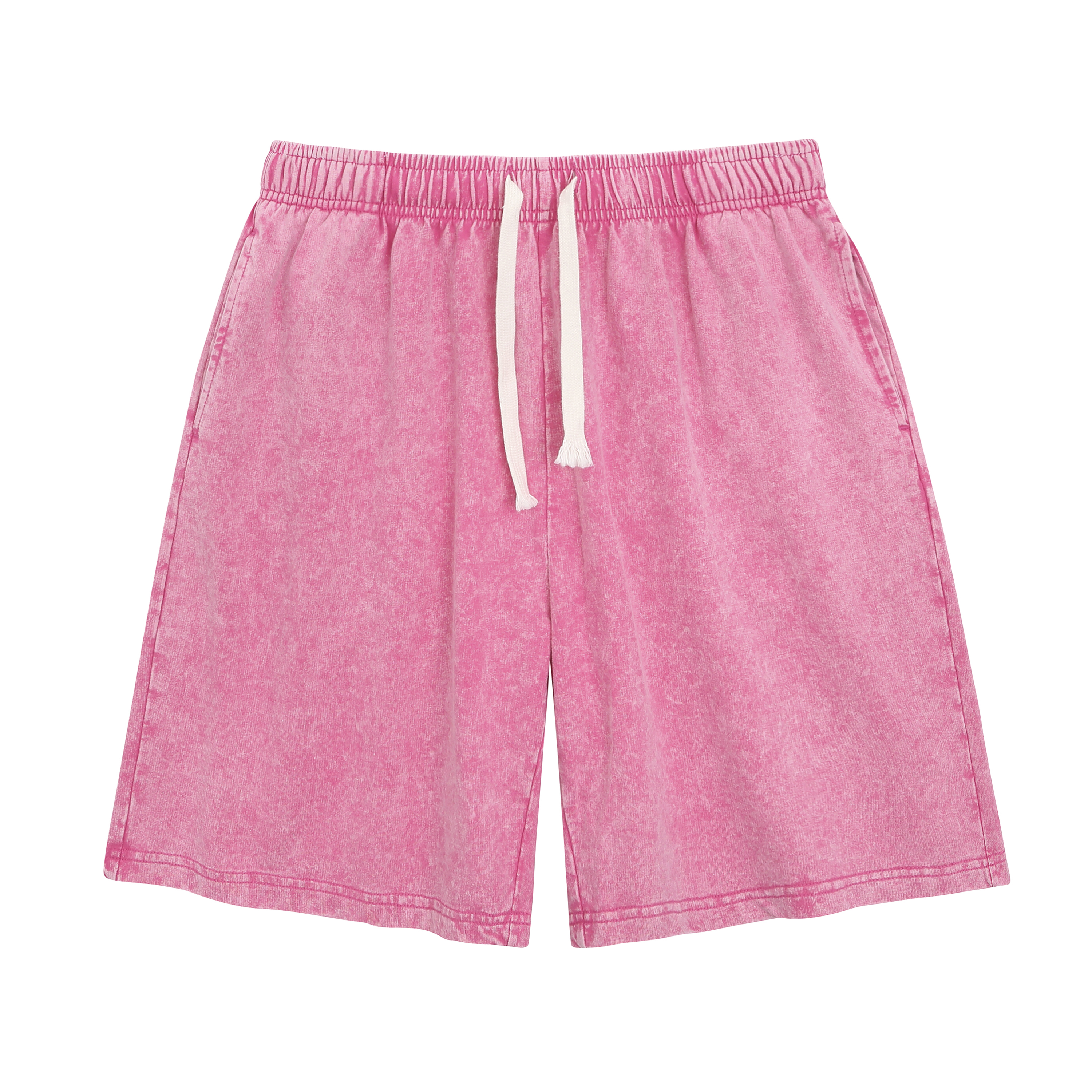 Men's Washed Drawstring Shorts