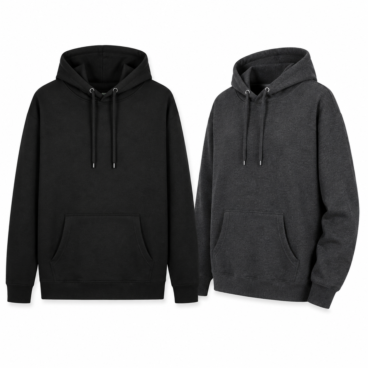 2-Pack Women's Warm Fleece Hooded Sweatshirt
