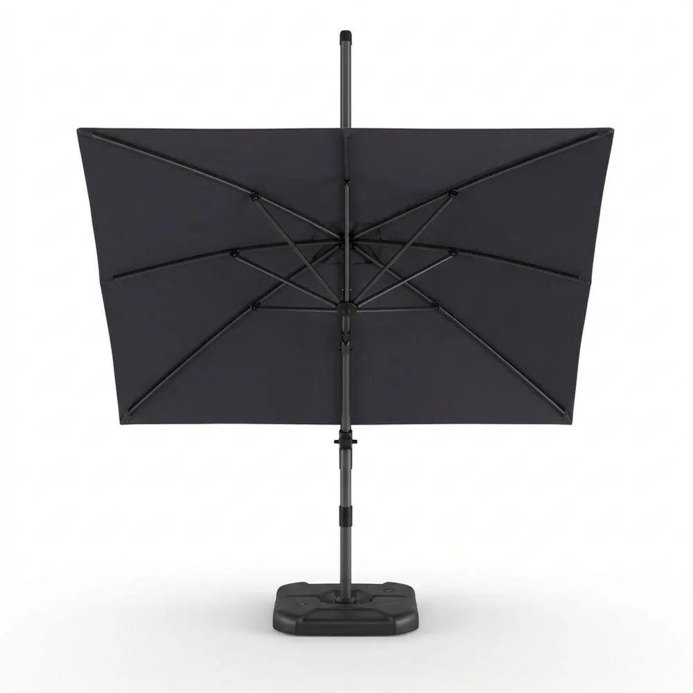 Sombrilla de Terraza 3 x 4 m con Protección UV y Ajustes de Inclinación