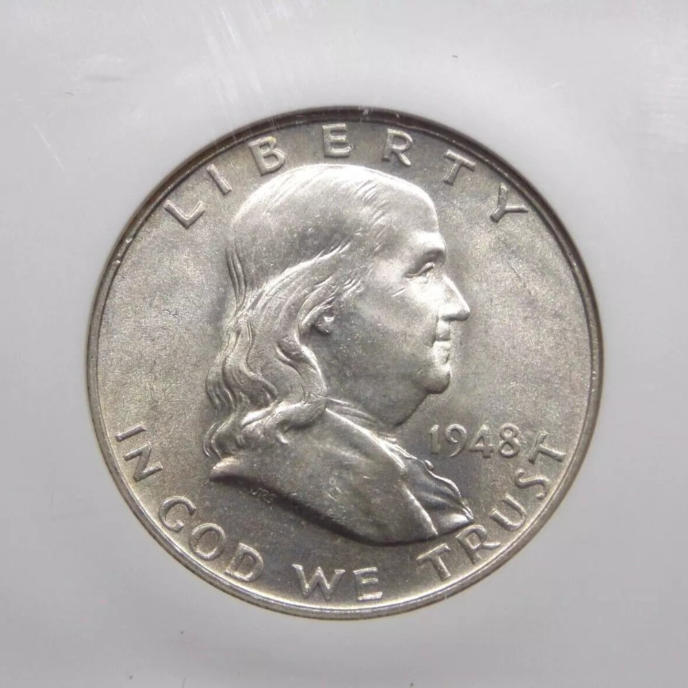Silver Bar Benjamin Franklin Half Dollar Dates 1948-1963🔥