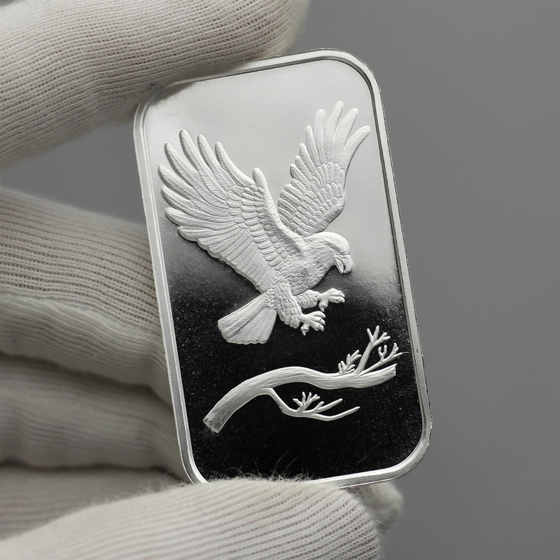 1 oz SilverTowne Eagle Silver Eagle Bar