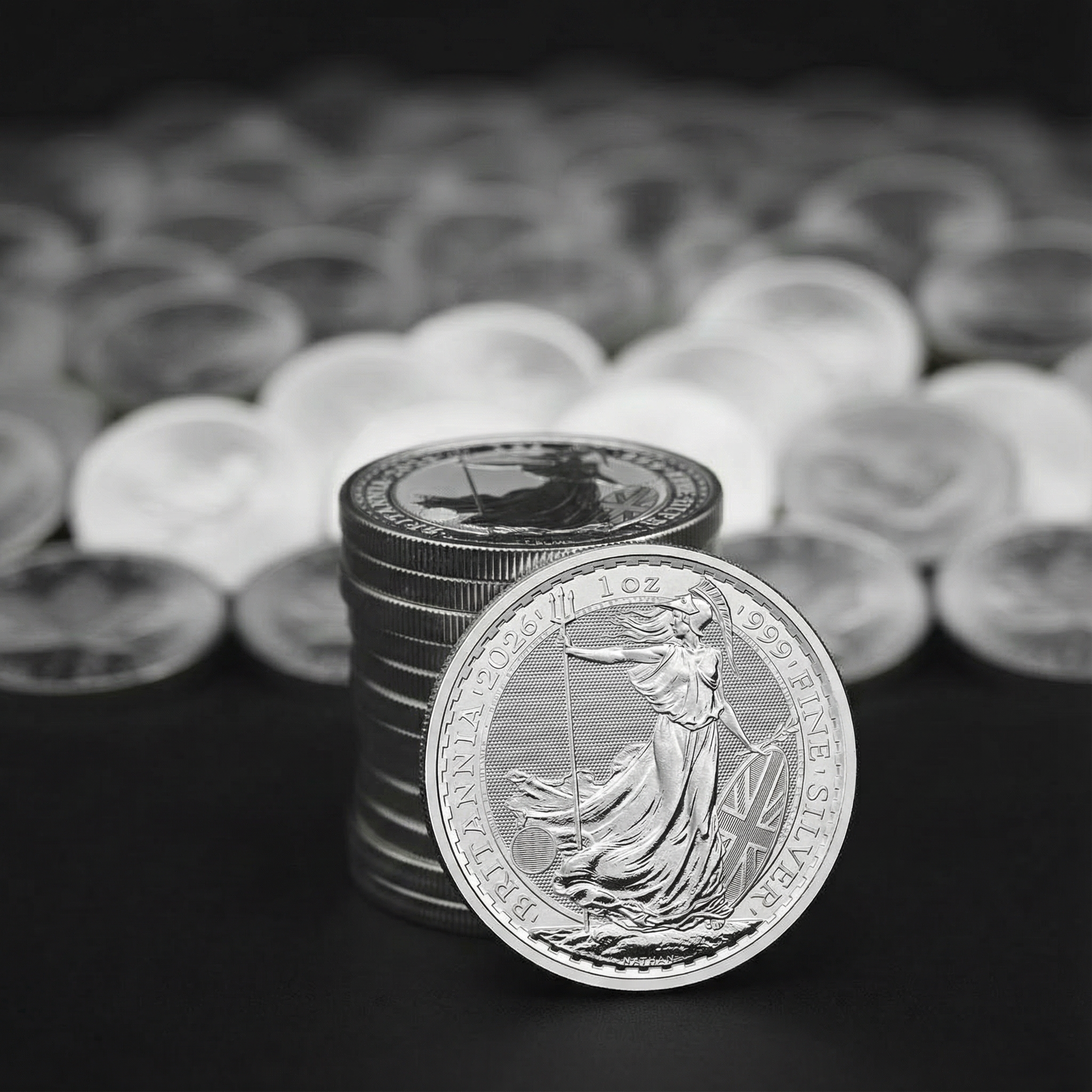 2026 Great Britain 1 oz Silver Britannia BU