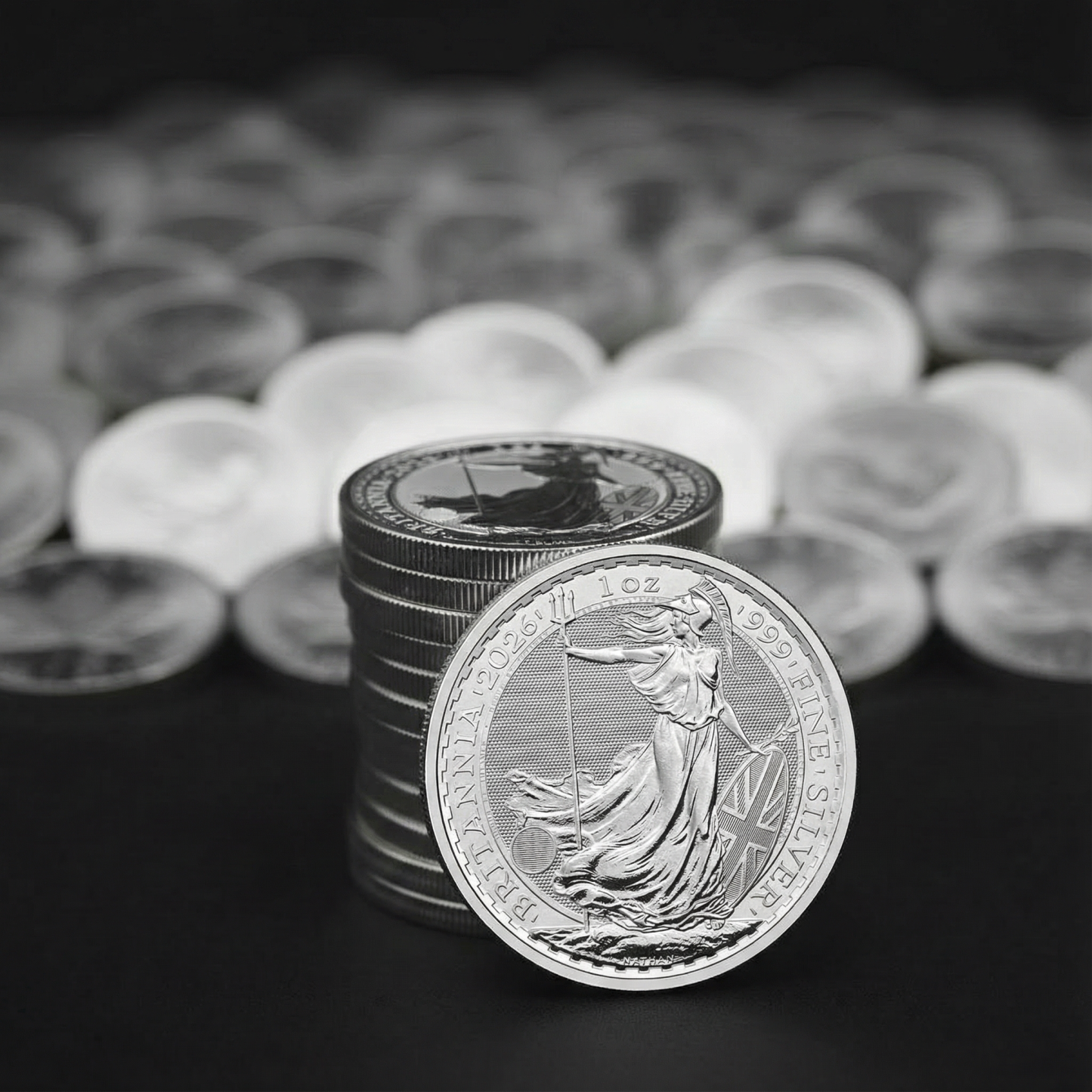 2026 Great Britain 1 oz Silver Britannia BU