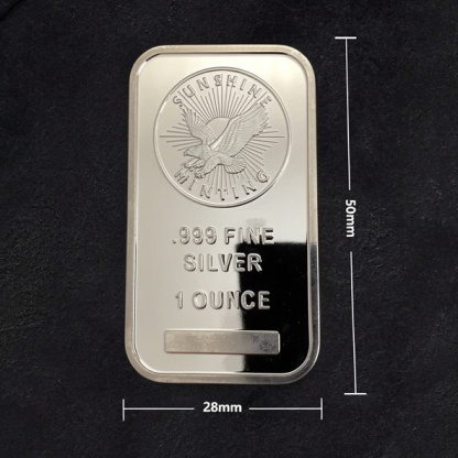 Last Day 60% OFF🔥1 oz Sunshine Minting Silver Bar