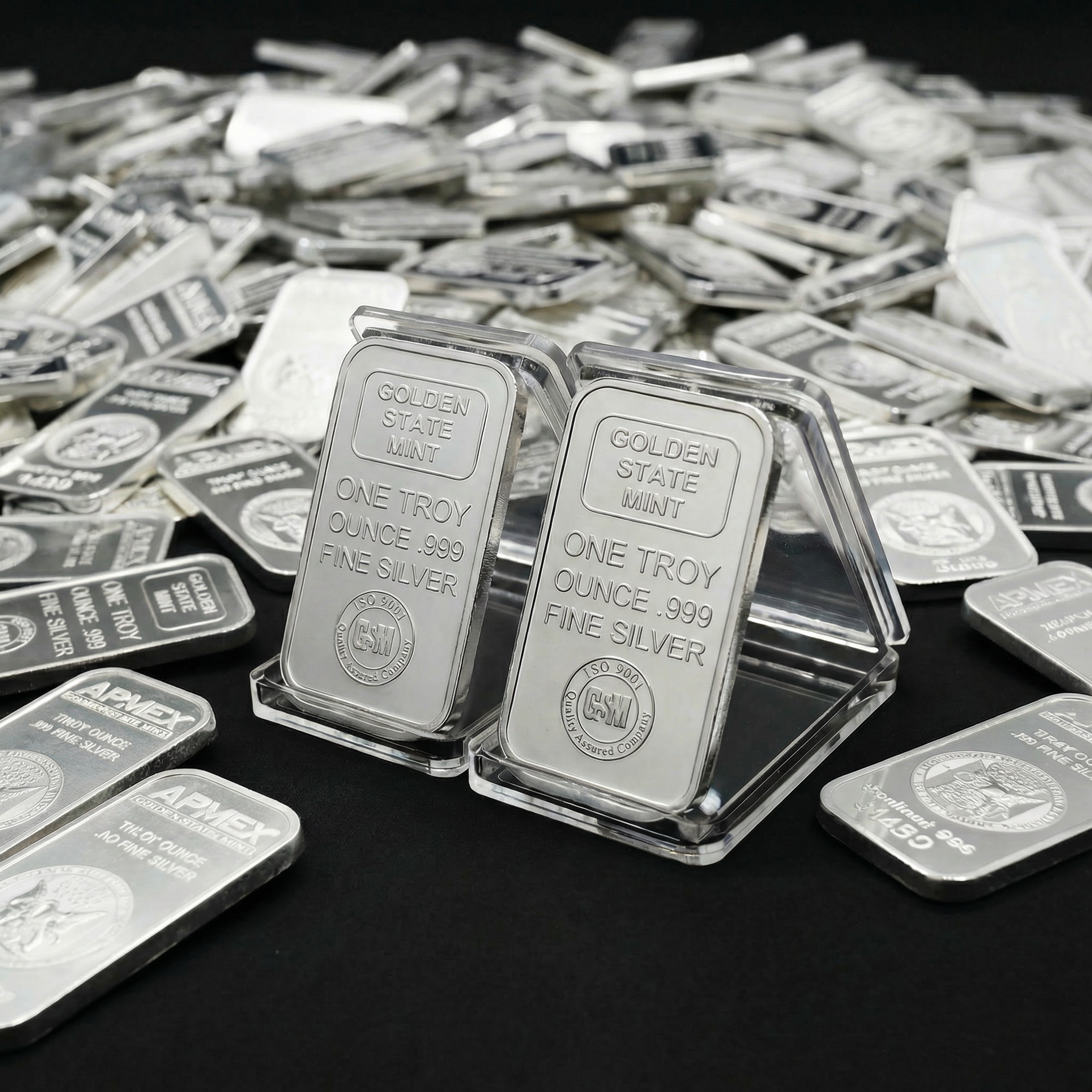 1 oz. Golden State Mint Silver Bar .999 Fine