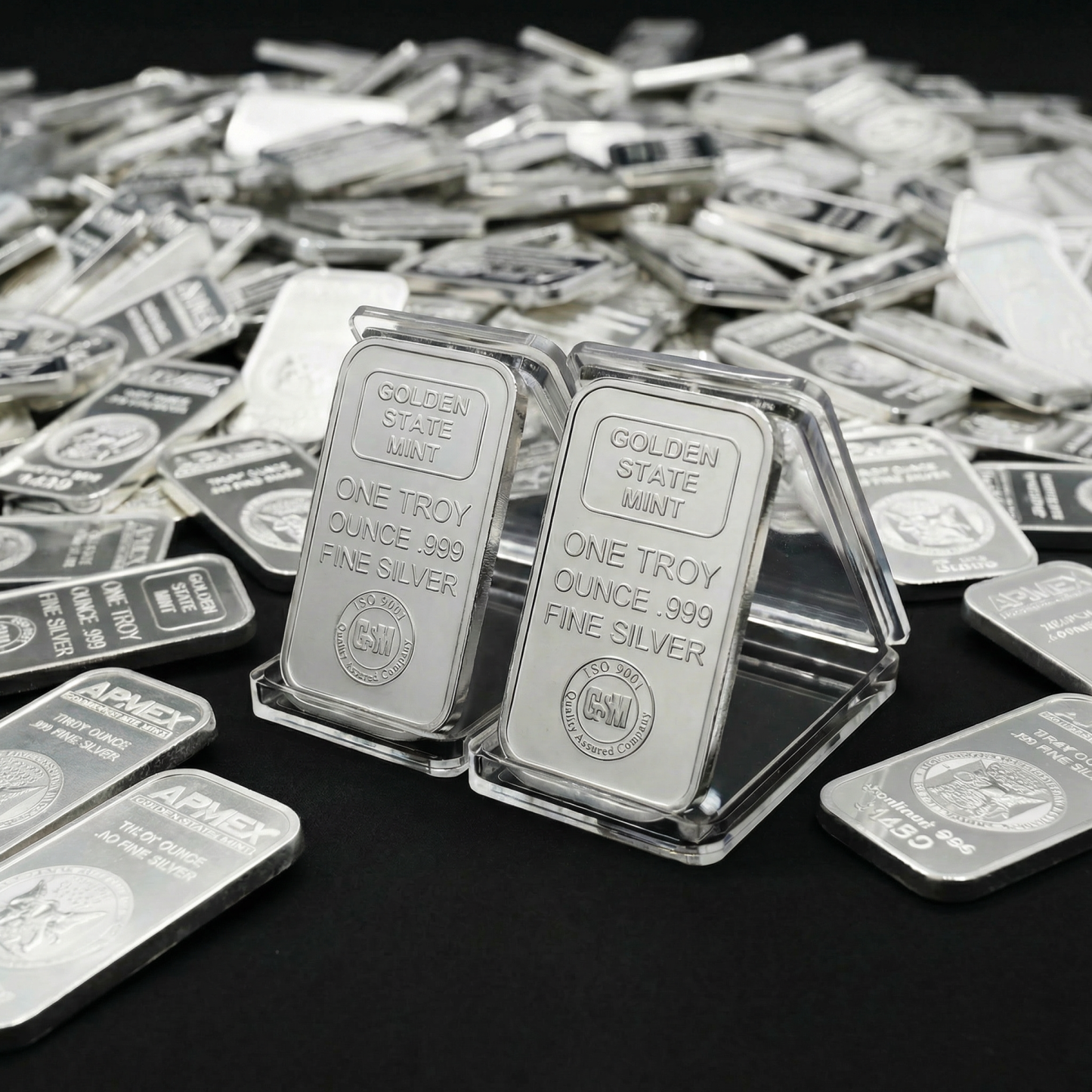 1 oz. Golden State Mint Silver Bar .999 Fine