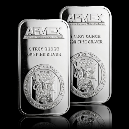 1oz .999 Fine Silver Bar Combo - APMEX + Golden State Mint
