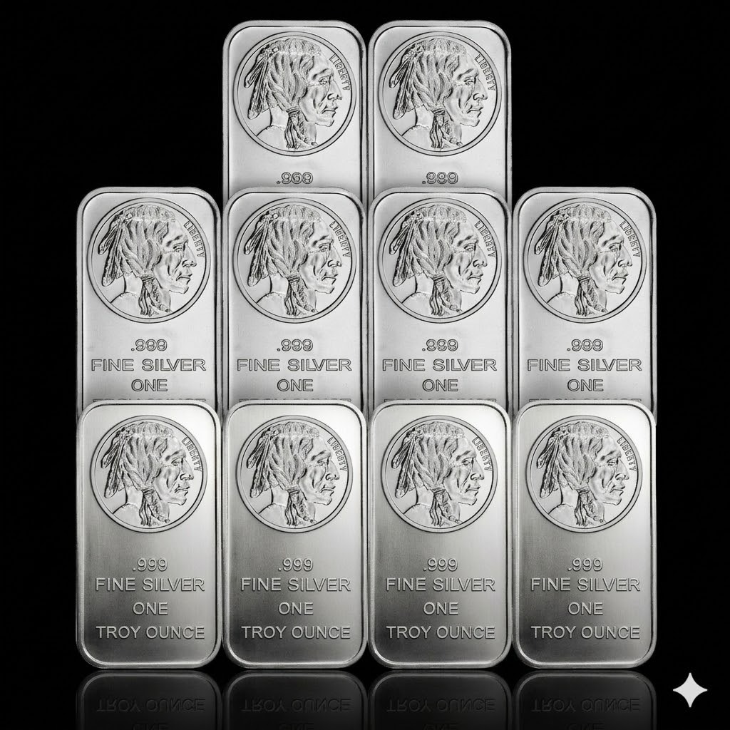 🔥Last Day Promotion 60% OFF🔥1 Troy oz Buffalo .999 Fine Silver Bar Sealed
