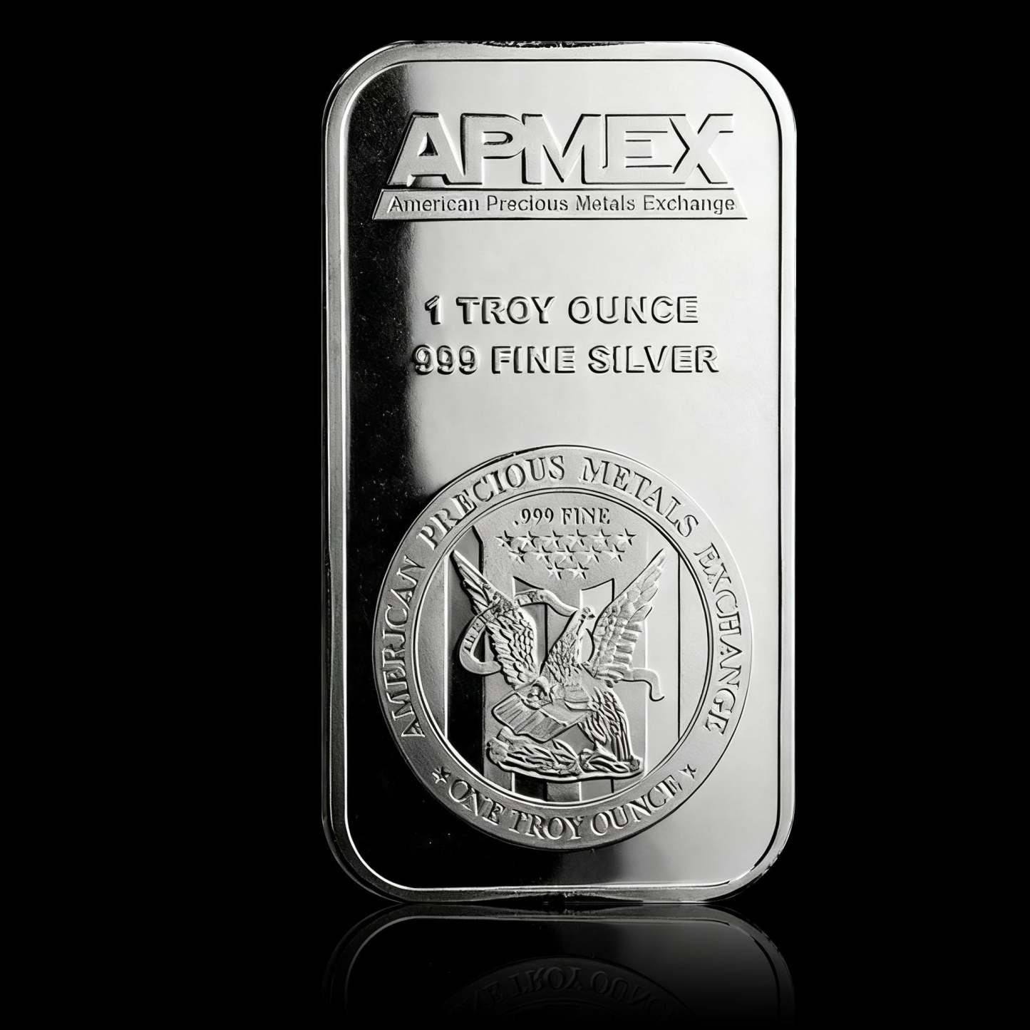 999 Fine Pure APMEX Silver Bar