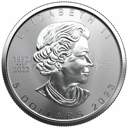🍁1 oz Canadian Silver Maple Leaf Coin (BU)