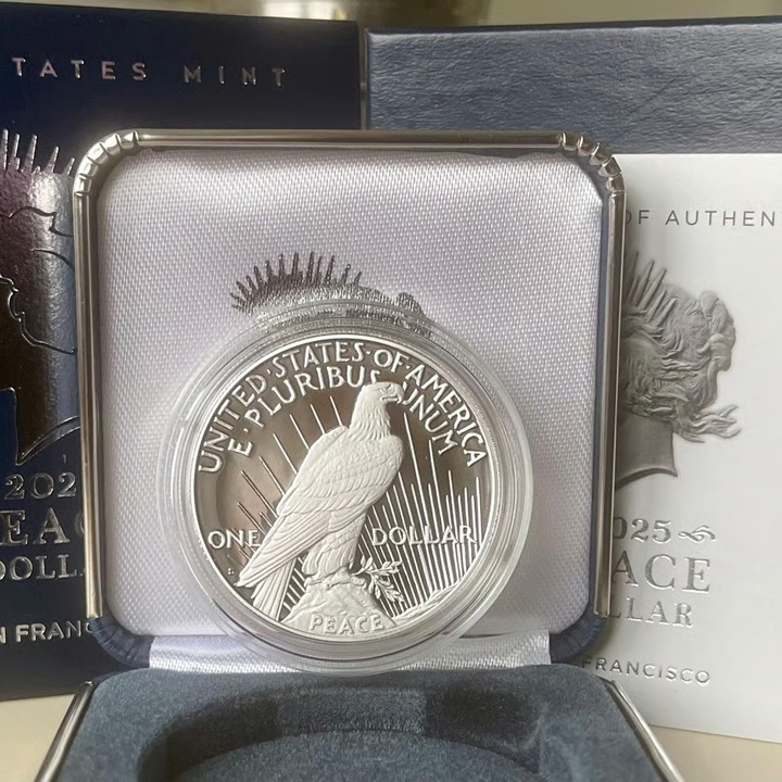 2025 Peace Silver Dollar Proof Coin - A Testament to Resilience and Hope