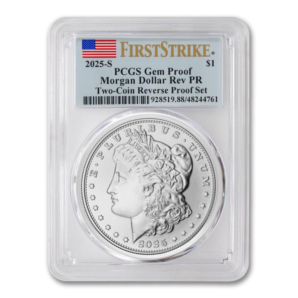 1 Oz 2025 Morgan Silver Dollars – Silver • Limited Release • Limited-Time Factory Price