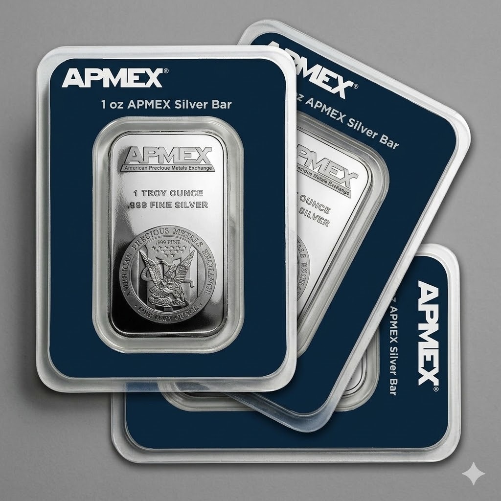 Last Day 60% OFF🔥🦅1 oz Silver Bar - APMEX (TEP)