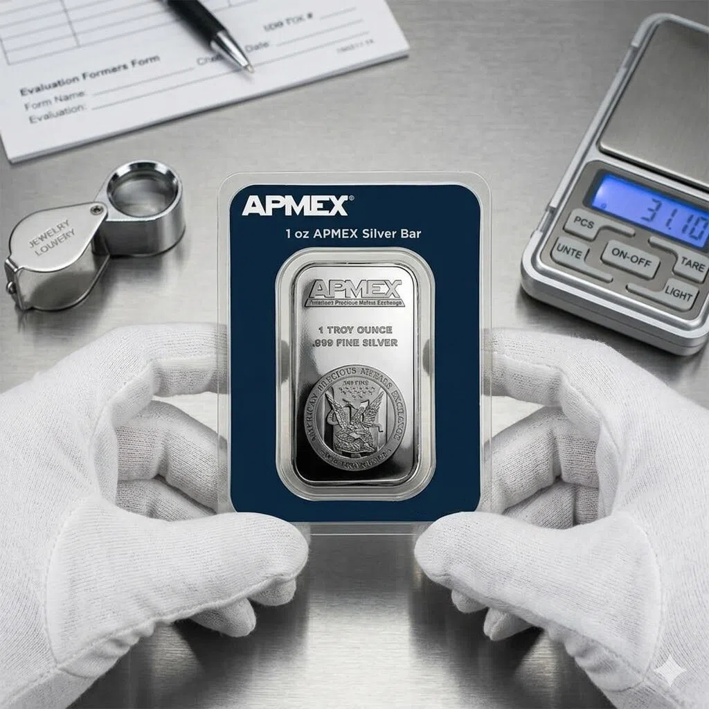 Last Day 60% OFF🔥🦅1 oz Silver Bar - APMEX (TEP)