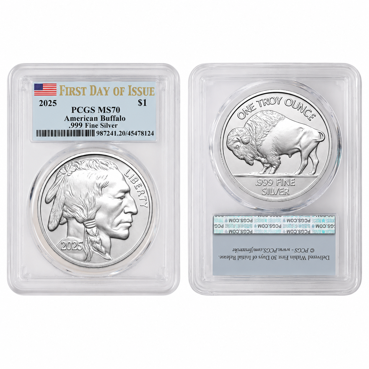 American Buffalo 2026 & 2025 One Ounce Silver Proof Coin（2026 & 2025 Limited Release • Limited-Time Factory Price）