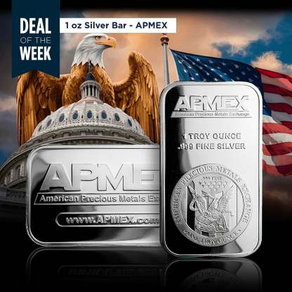 999 Fine Pure APMEX Silver Bar