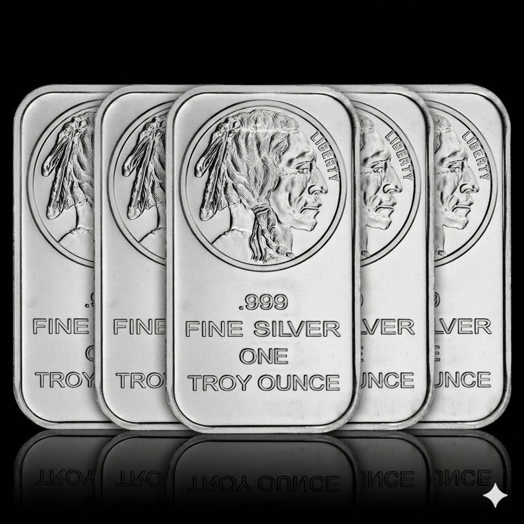 🔥Last Day Promotion 60% OFF🔥1 Troy oz Buffalo .999 Fine Silver Bar Sealed