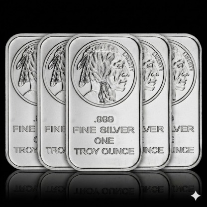 🔥Last Day Promotion 60% OFF🔥1 Troy oz Buffalo .999 Fine Silver Bar Sealed