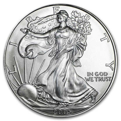 1 oz American Silver Eagle Coin (2005 to 2025)