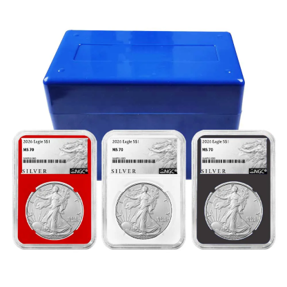 2026 1oz American Silver Eagle NGC MS70