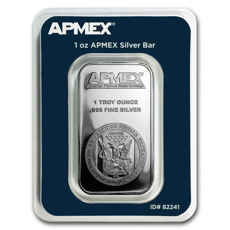 Last Day 60% OFF🔥🦅1 oz Silver Bar - APMEX (TEP)