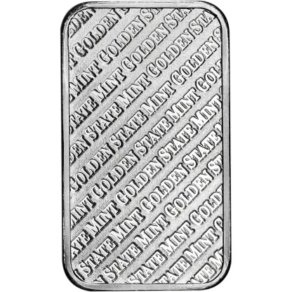 1 oz. Golden State Mint Silver Bar .999 Fine