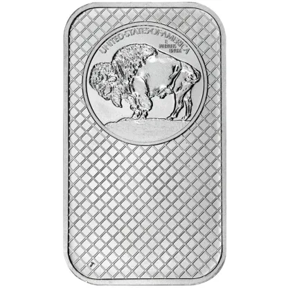 🔥Last Day Promotion 60% OFF🔥1 Troy oz Buffalo .999 Fine Silver Bar Sealed