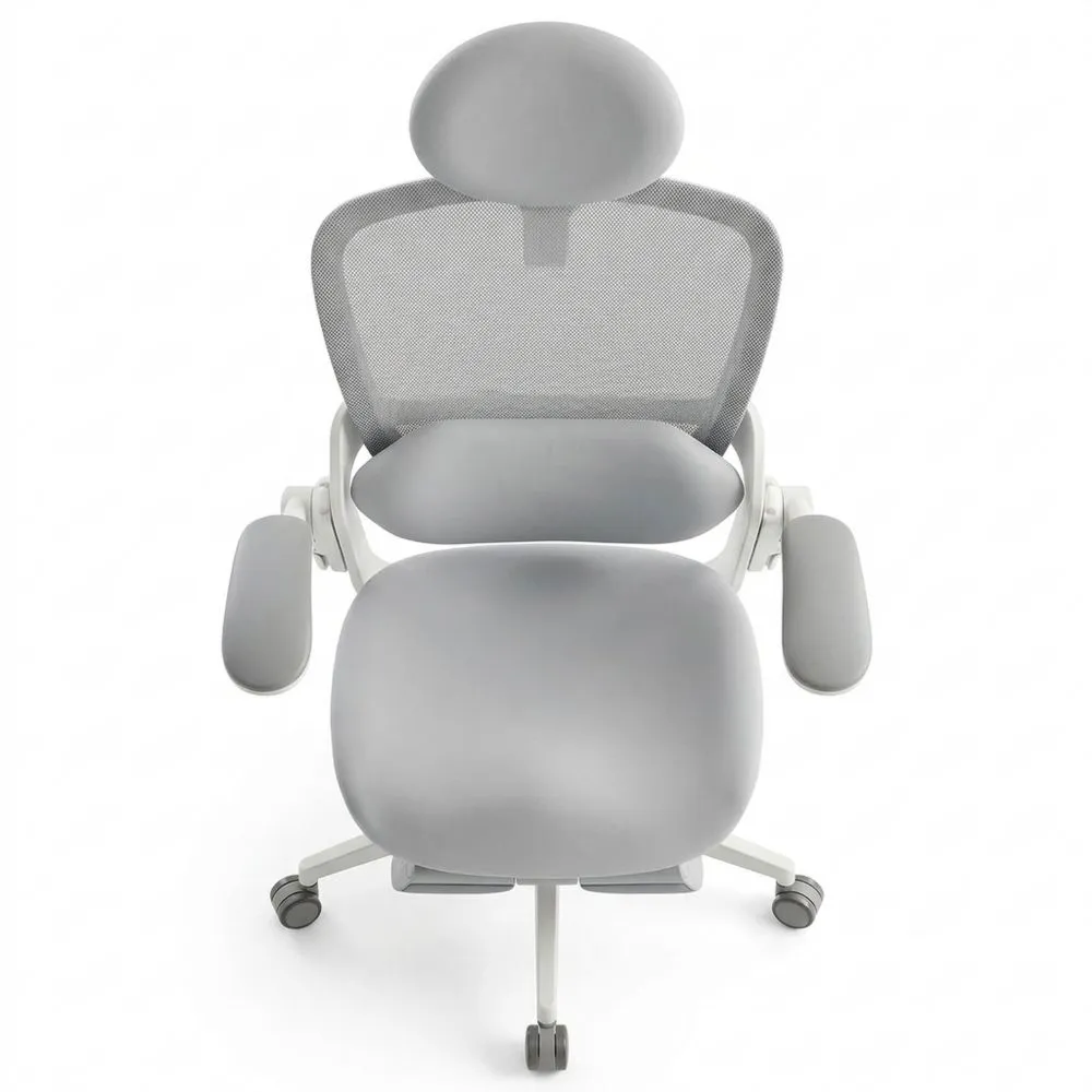 Silla Ergonómica para Mujer con Soporte Lumbar y Reposapies Extensible