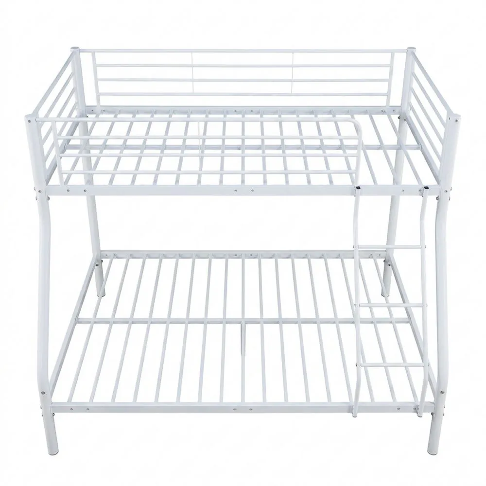 Cama Litera Metálica Blanca para Dormitorio