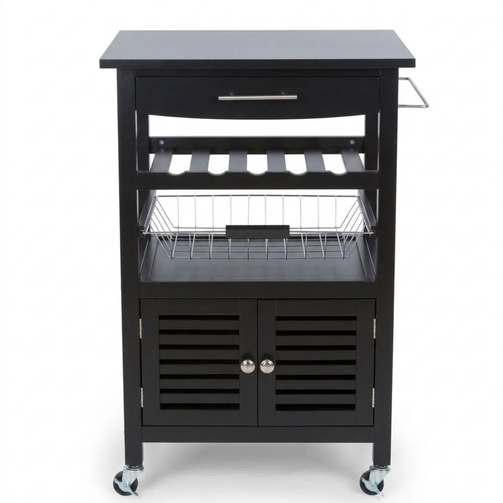 Carro auxiliar de cocina con ruedas, mueble para frutas y verduras, gabinete auxiliar de cocina