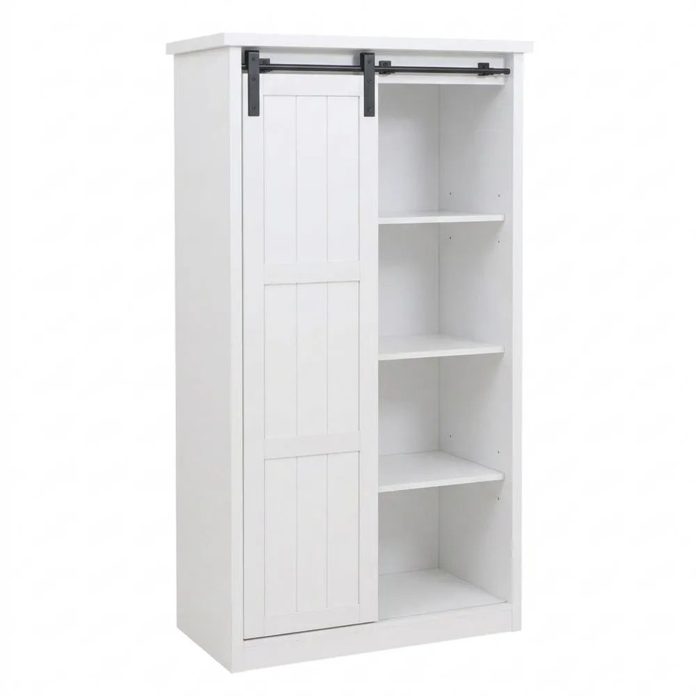 Armario con 8 Cajones 163 x 76 x 38 cm Blanco