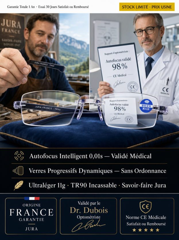 【Made in Jura 】Sans Ordonnance | Vue 10/10 Instantanée | Auto-Focus (11g)