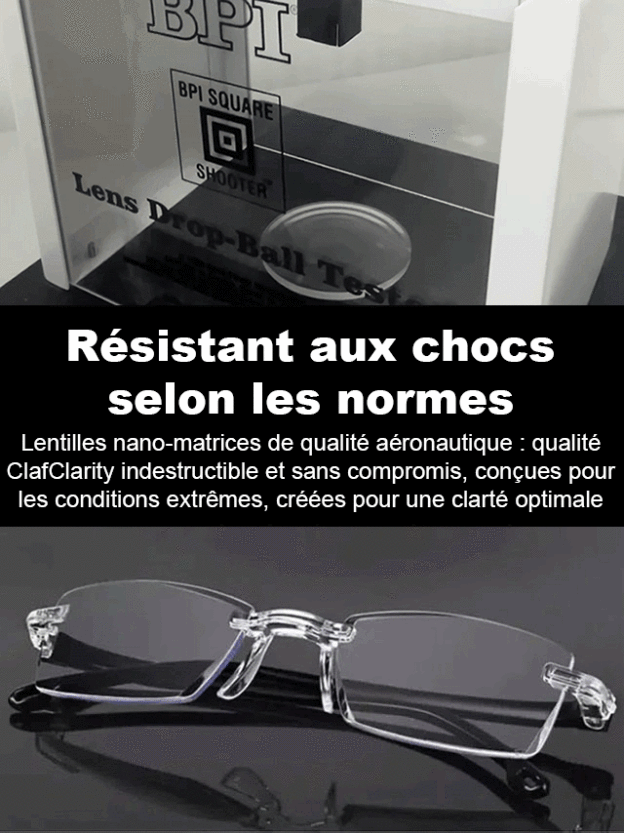 Lunettes de lecture anti-lumière bleue à verres photochromiques