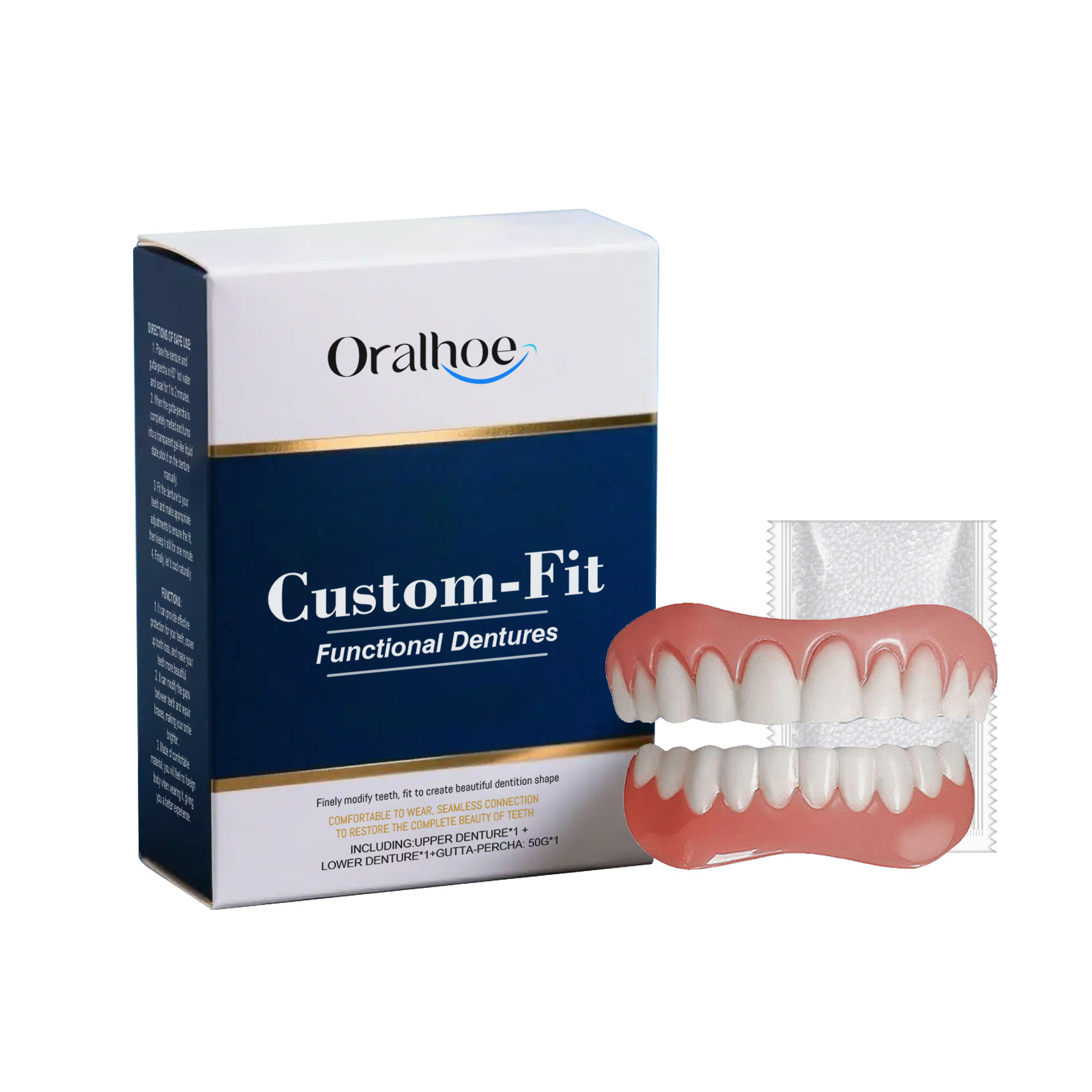 【Nouvelle découverte britannique】Appareil dentaire en silicone imitant les dents
