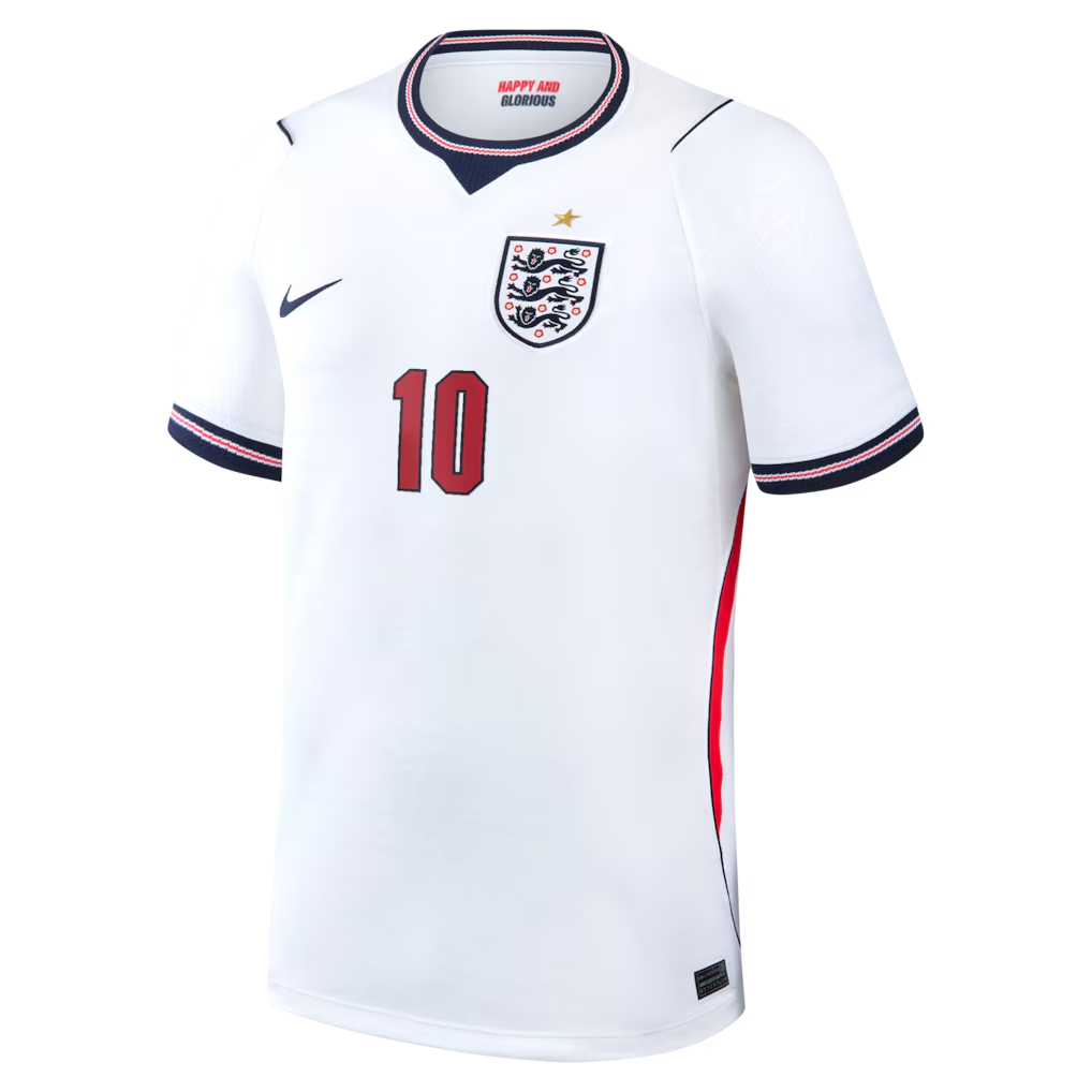 England 2026 Home Stadium Jersey (Jude Bellingham #10) - Breathable Performance Soccer Shirt