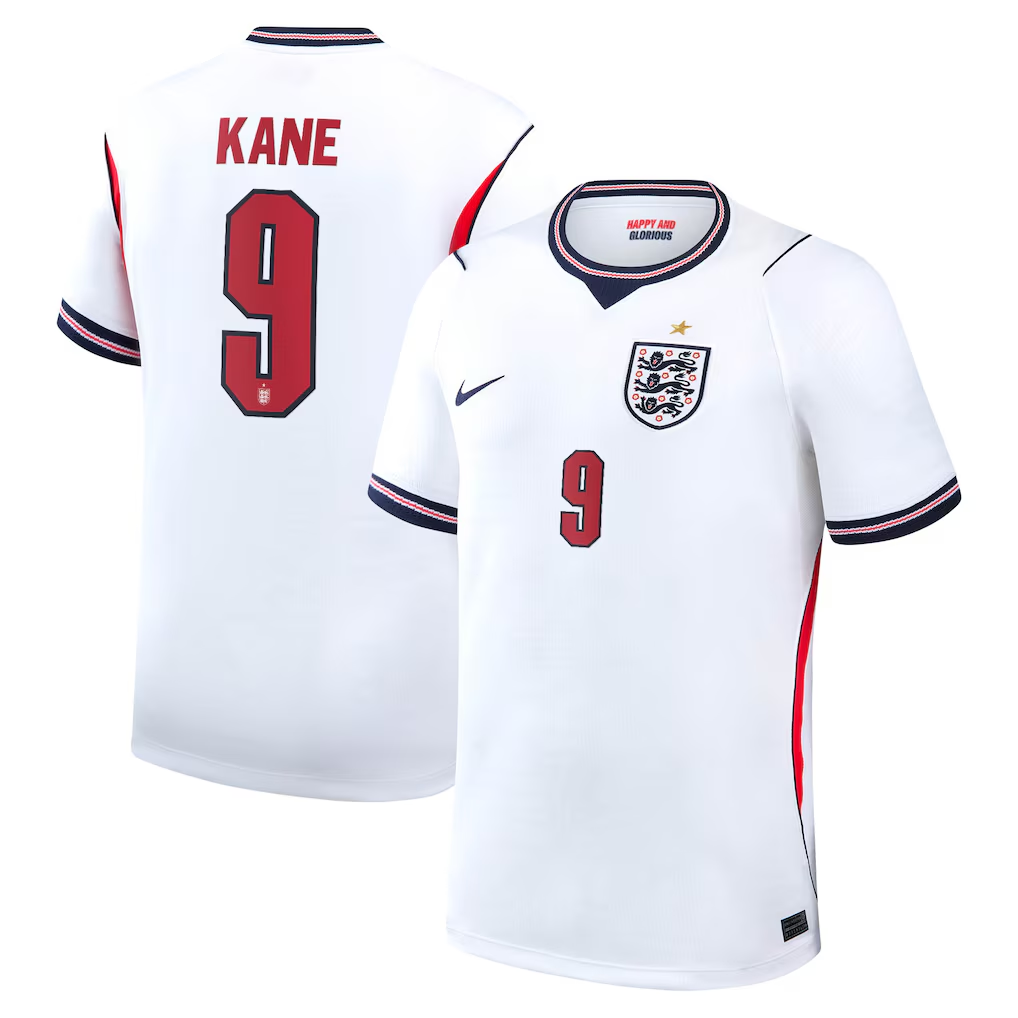 England 2026 Home Stadium Jersey (Harry Kane #9) - Breathable Soccer Shirt