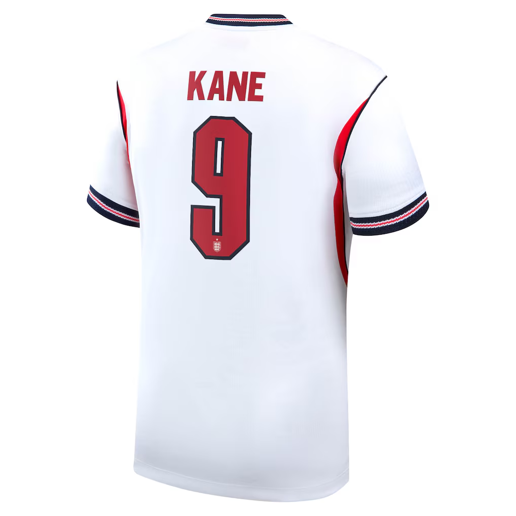 England 2026 Home Stadium Jersey (Harry Kane #9) - Breathable Soccer Shirt