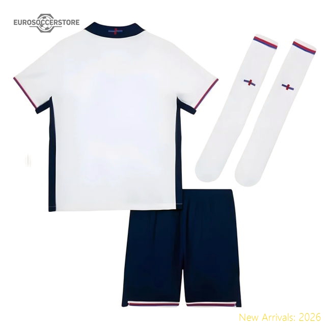 2024-2025 England Home Mini Kit-Vantage Point Soccer