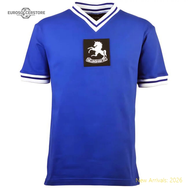 Gillingham 1963-1964 Champions Retro Football Shirt-Vantage Point Soccer