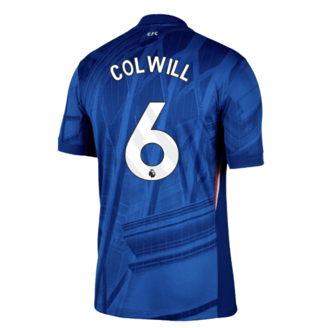 2025-2026 Chelsea Home Shirt (Colwill 6)-Vantage Point Soccer