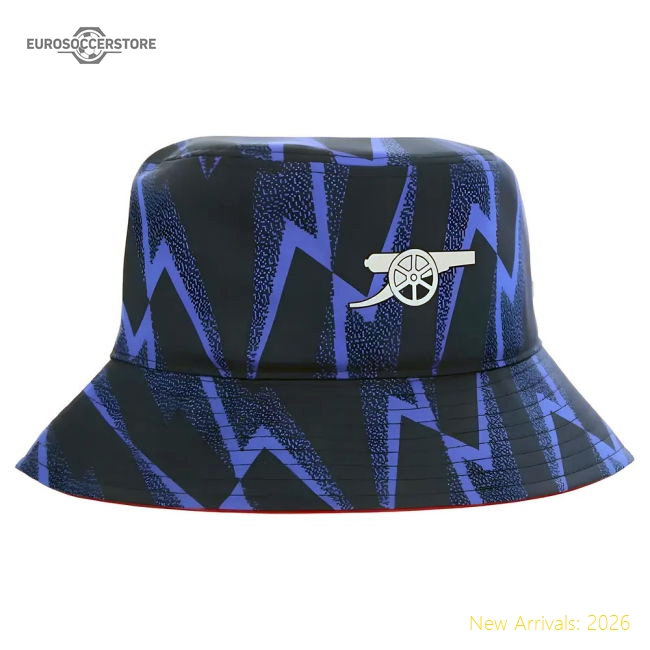 2025-2026 Arsenal Bucket Hat (Night Indigo)-Vantage Point Soccer