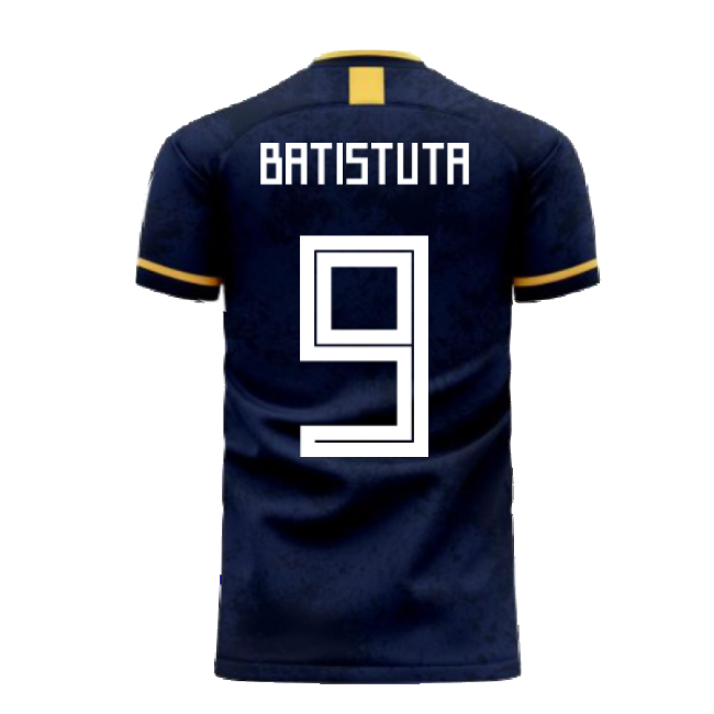 Argentina 2025-2026 Away Concept Football Kit (Libero) (BATISTUTA 9)-Vantage Point Soccer