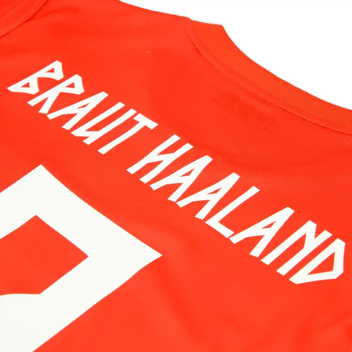 Norway 2026 World Cup Home Jersey ( Haaland #9) - Viking-Inspired Soccer Shirt