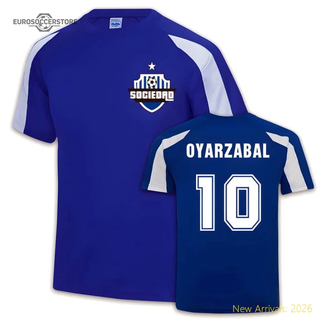 Sociedad Sports Training Jersey (Mikel Oyarzabal 10)-Vantage Point Soccer