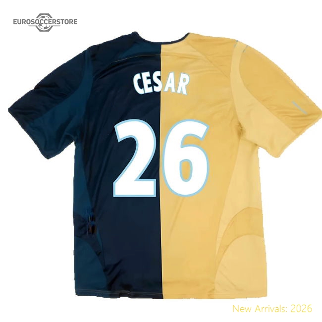 Marseille 2005-06 Third Shirt ((Excellent) L) (Cesar 26)-Vantage Point Soccer