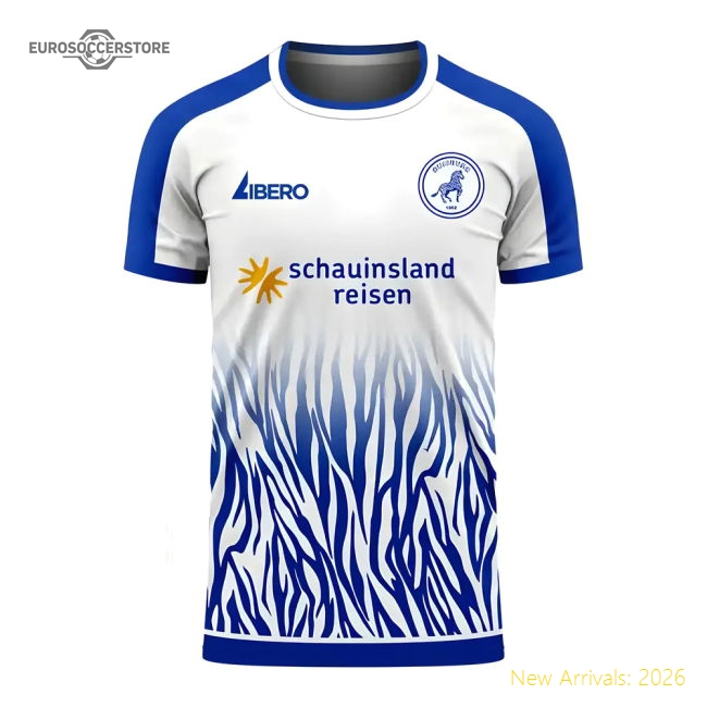 Duisburg 2025-2026 Home Concept Football Kit (Libero) - Womens-Vantage Point Soccer