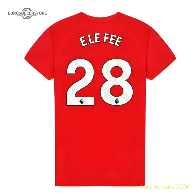 Sunderland Poly T-Shirt (Red) - Kids (E.Le Fee 28)-Vantage Point Soccer