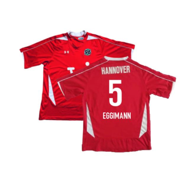 Hannover 2008-09 Home Shirt ((Excellent) M) (Eggimann 5)-Vantage Point Soccer